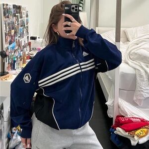 Adidas vintage zip up